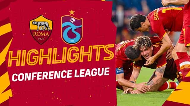 Video Highlight AS Roma - Trabzonspor