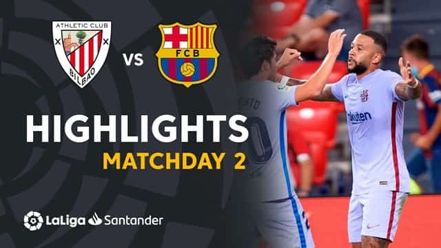 Video Highlight Athletic Bilbao - Barcelona