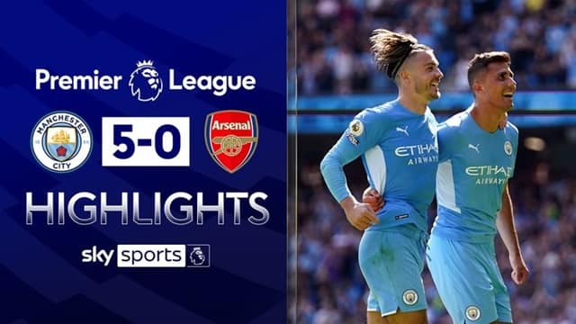 Video Highlight Man City - Arsenal
