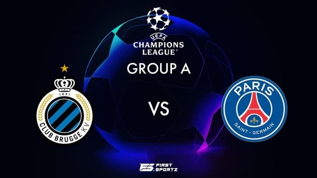 Club Brugge vs PSG, 02h00 – 16/09/2021 – Champions League