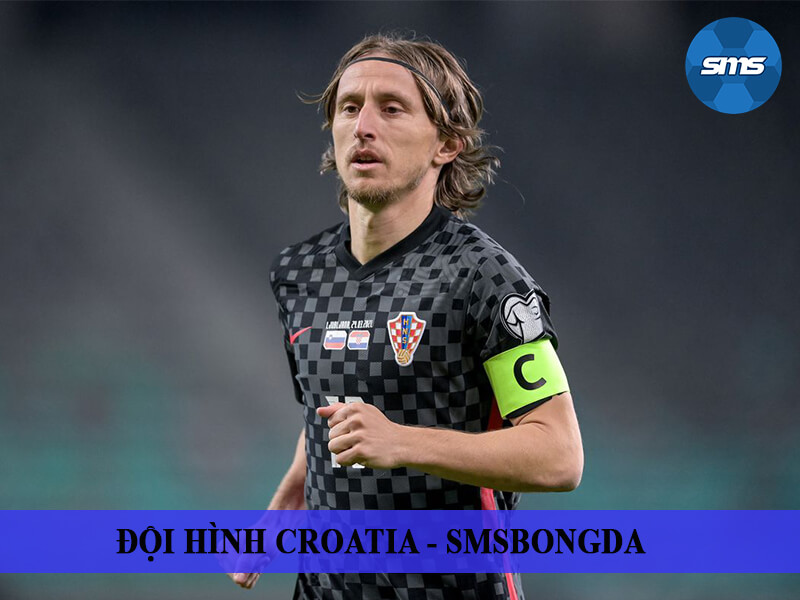 Tiền vệ: Luka Modric - Đội hình Croatia