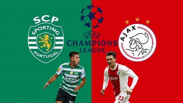 Sporting Lisbon vs Ajax, 02h00 – 16/09/2021 – Champions League