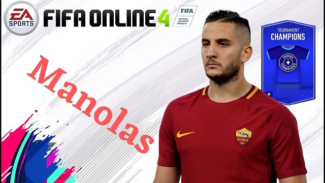 Kostas Manolas trung vệ toàn năng mùa TC trong FIFA Online 4