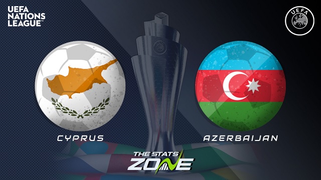 Azerbaijan vs Cyprus, 23h00 - 13/10/2020 - UEFA Nations League