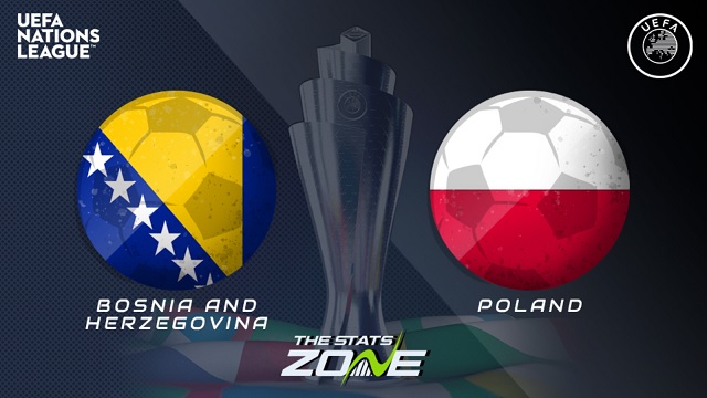 Ba Lan vs Bosnia & Herzegovina, 01h45 - 15/10/2020 - UEFA Nations League
