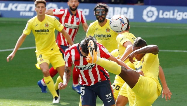 Atletico gặp khó trong việc khoan thủng hàng thủ của Villarreal