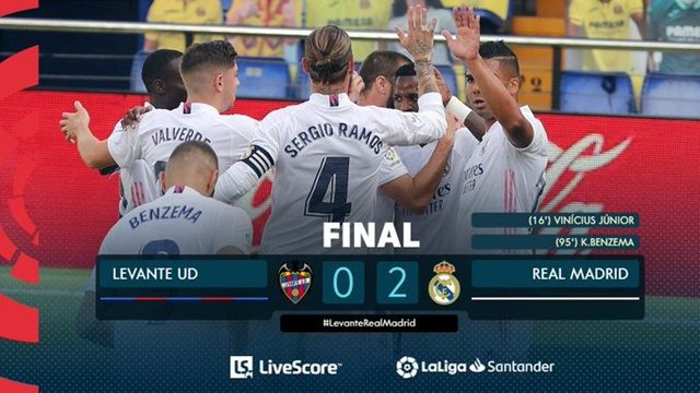 Video Highlight Levante - Real Madrid