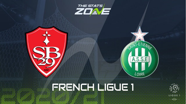 Brest vs Saint Etienne, 23h00 - 21/11/2020 - Ligue 1 vòng 10