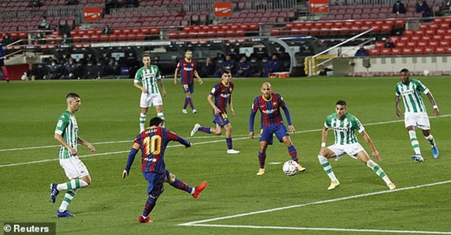Sự có mặt của Messi giúp Barca thanh thoát hơn