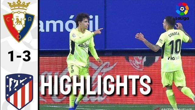 Video Highlight Osasuna - Atletico Madrid