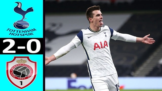 Video Highlight Tottenham - Antwerp