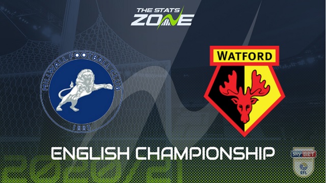 Millwall vs Watford, 02h00 - 27/01/2021 - Hạng nhất Anh