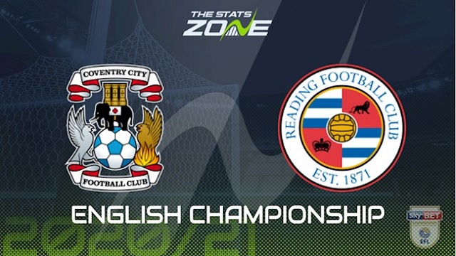 Reading vs Coventry, 01h00 - 20/01/2021 - Hạng nhất Anh