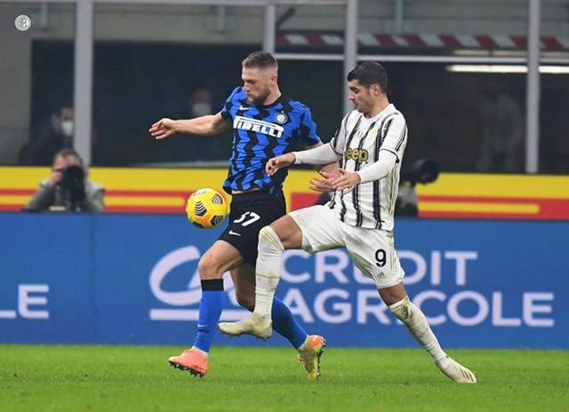 Hàng công Juventus tỏ ra quá bế tắc trước Inter Milan