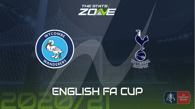 Wycombe vs Tottenham, 02h45 - 26/01/2021 - Cup FA