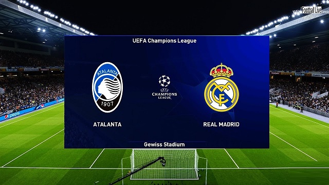 Atalanta vs Real Madrid, 03h00 – 25/02/2021 – Champions League