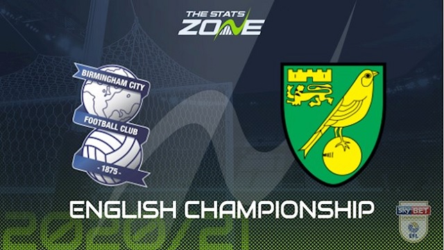 Birmingham vs Norwich, 02h00 - 24/02/2021 - Hạng nhất Anh