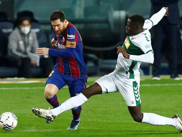 Messi chơi thăng hoa trong hiệp 2
