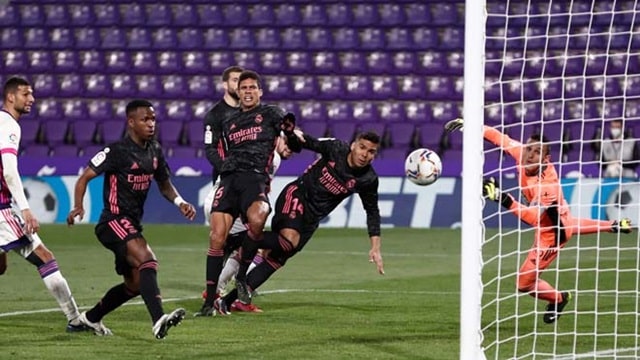Pha chớp thời cơ của Casemiro giúp Real Madrid giành chiến thắng quan trọng