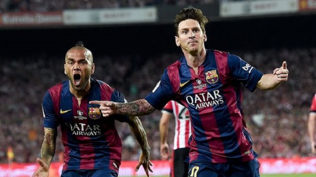 Dani Alves chọn Messi xuất sắc nhất thế giới