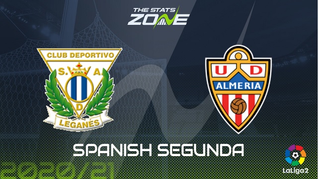 Almeria vs Leganes, 00h15 - 28/03/2021 - Hạng 2 Tây Ban Nha