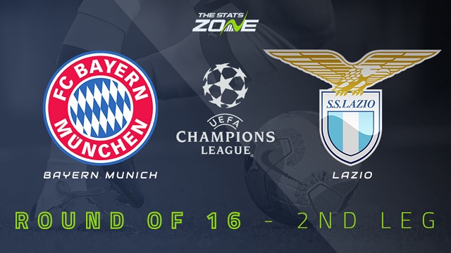 Bayern vs Lazio, 03h00 – 18/03/2021 – Champions League