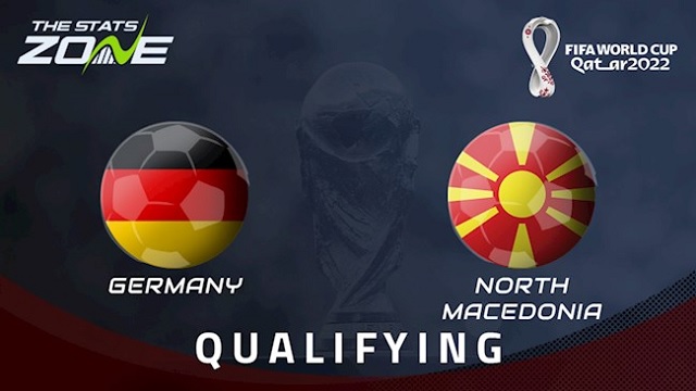  Đức vs Macedonia, 01h45 - 01/04/2021 - Vòng Loại WC Khu Vực Châu Âu