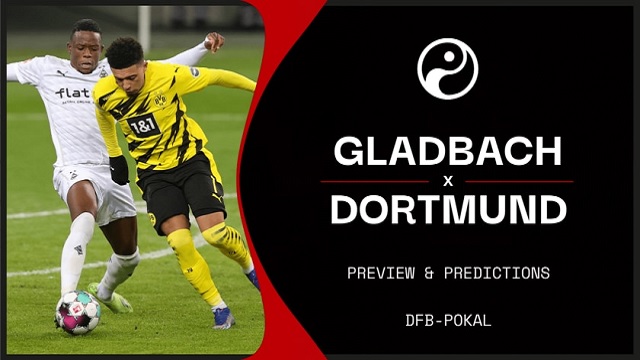 Gladbach vs Dortmund, 02h45 - 03/03/2021 - Cup Quốc Gia Đức
