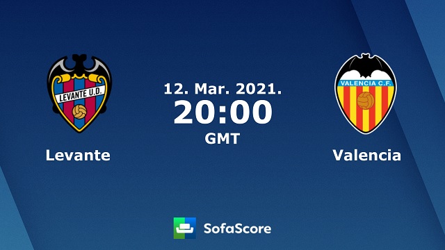 Levante vs Valencia, 03h00 - 13/03/2021 - La Liga vòng 27