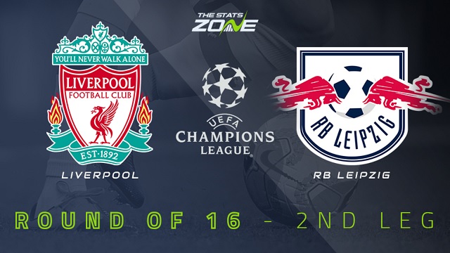  Liverpool vs RB Leipzig, 03h00 – 11/03/2021 – Champions League