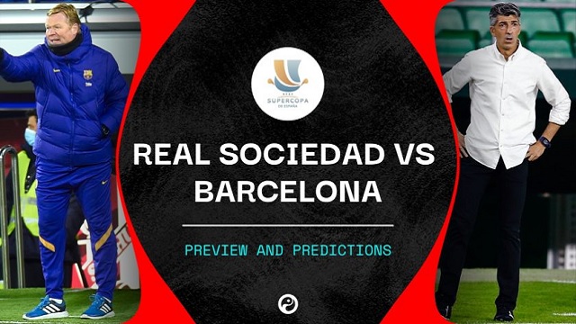 Real Sociedad vs Barcelona, 03h00 - 22/03/2021 - La Liga vòng 28