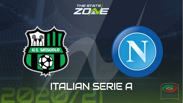 Sassuolo vs Napoli, 00h30 - 04/03/2021 - Serie A vòng 25
