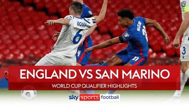 Video Highlight Anh - San Marino