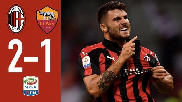 Video Highlight AS Roma - AC Milan