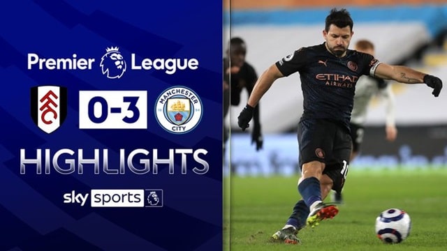 Video Highlight Fulham - Man City