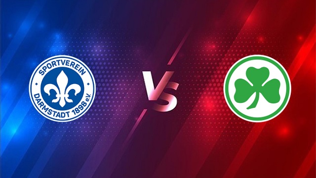 Darmstadt vs Greuther Furth, 23h30 - 16/04/2021 - Hạng 2 Đức