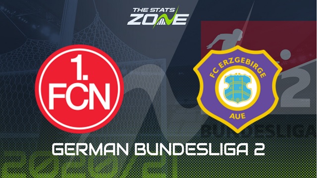  Erzgbirge vs Nurnberg, 23h30 - 20/04/2021 - Hạng 2 Đức