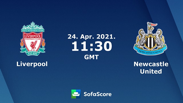 Liverpool vs Newcastle United, 18h30 - 24/04/2021 - NHA vòng 33