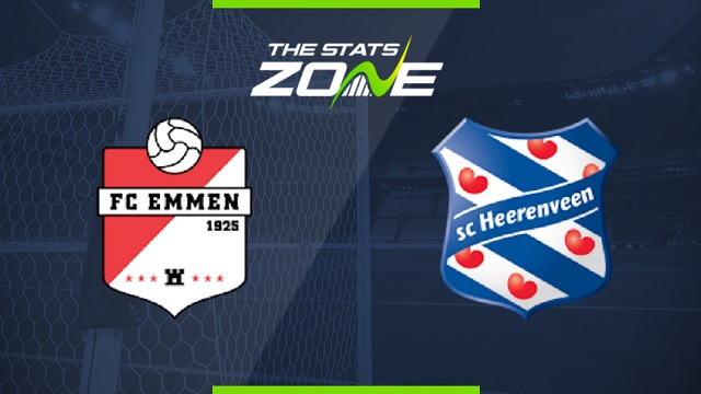 Emmen vs Heerenveen, 19h30 - 13/05/2021 - VĐQG Hà Lan