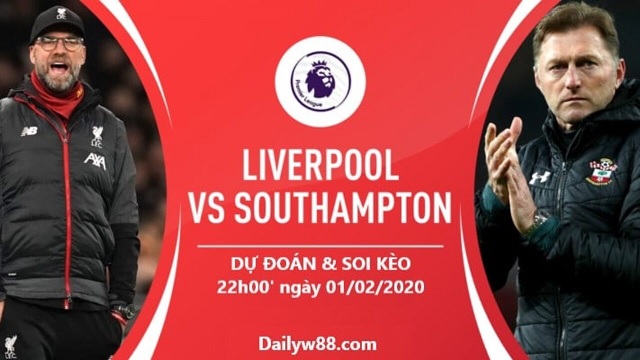  Liverpool vs Southampton, 02h15 - 09/05/2021 - NHA vòng 35