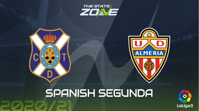 Tenerife vs Almeria, 02h00 - 08/05/2021 - Hạng 2 Tây Ban Nha