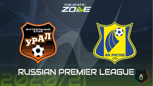 Ural vs Rostov, 20h30- 10/05/2021 - VĐQG Nga