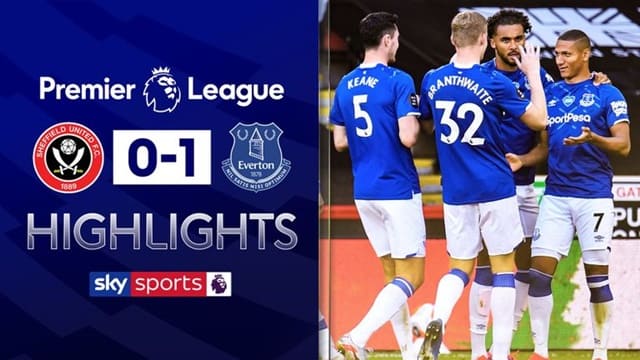 Video Highlight Everton - Sheffield United