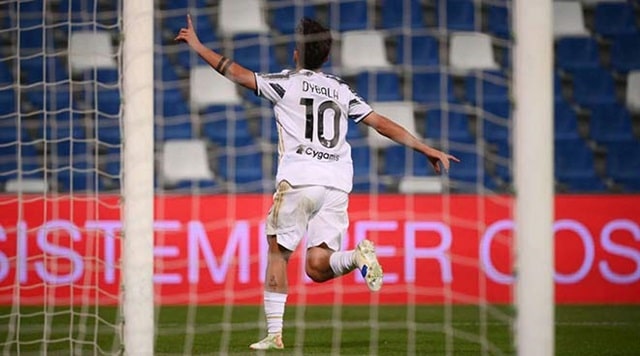 Dybala cũng chạm mốc 100 bàn cho Juventus và giúp đội nhà có thế trận an toàn