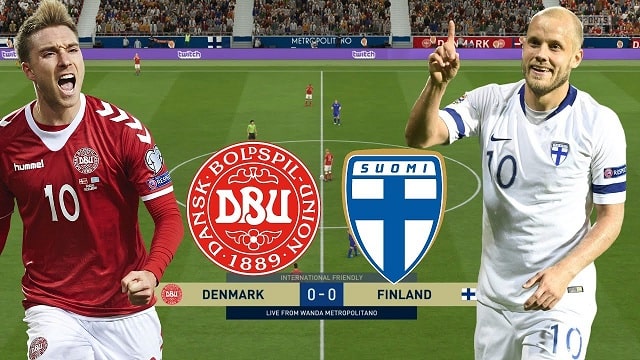 Đan Mạch vs Phần Lan, 23h00 - 12/06/2021 - Euro 2021