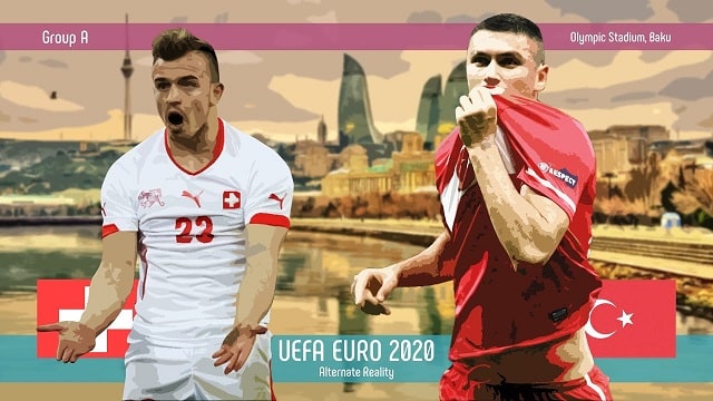 Thụy Sỹ vs Thổ Nhĩ Kỳ, 23h00 - 20/06/2021 - Euro 2021