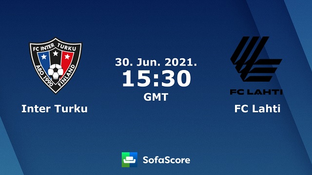 Turku vs Lahti, 22h30 - 30/06/2021 - VĐQG Phần Lan