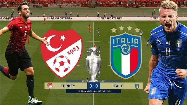 Ý vs Thổ Nhĩ Kỳ, 02h00 - 12/06/2021 - Euro 2021