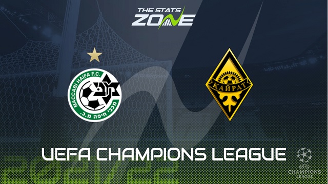 Maccabi Haifa vs Kairat, 00h00 – 08/07/2021 – Champions League