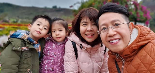 Gia đình của BLV Việt Khuê